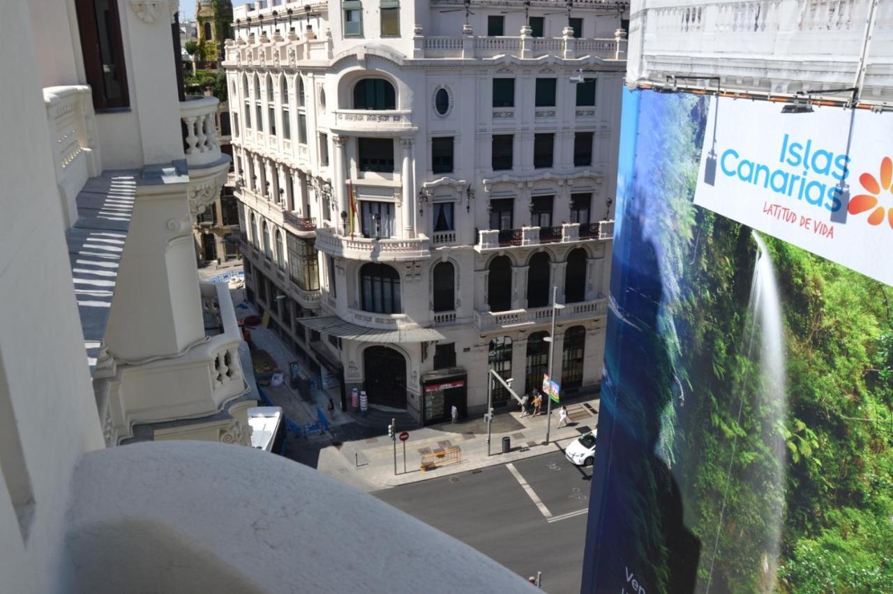 Hotel Lux Penthouse Gran Via Madrid Exteriér fotografie